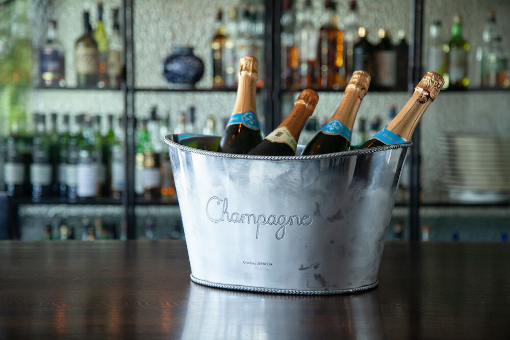 OJ Champagne Bowl Stål Ingen stl